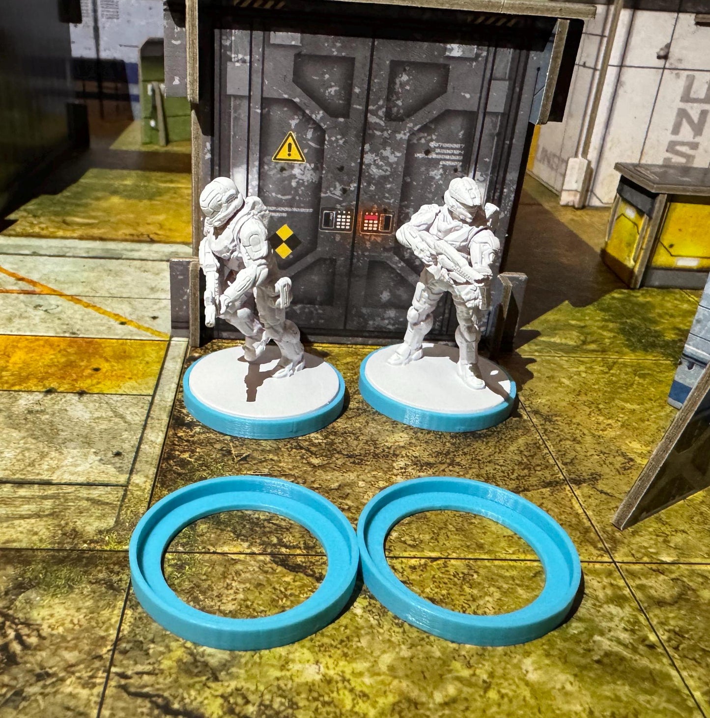 Halo: Flashpoint - Removable Team Markers for 32mm Bases