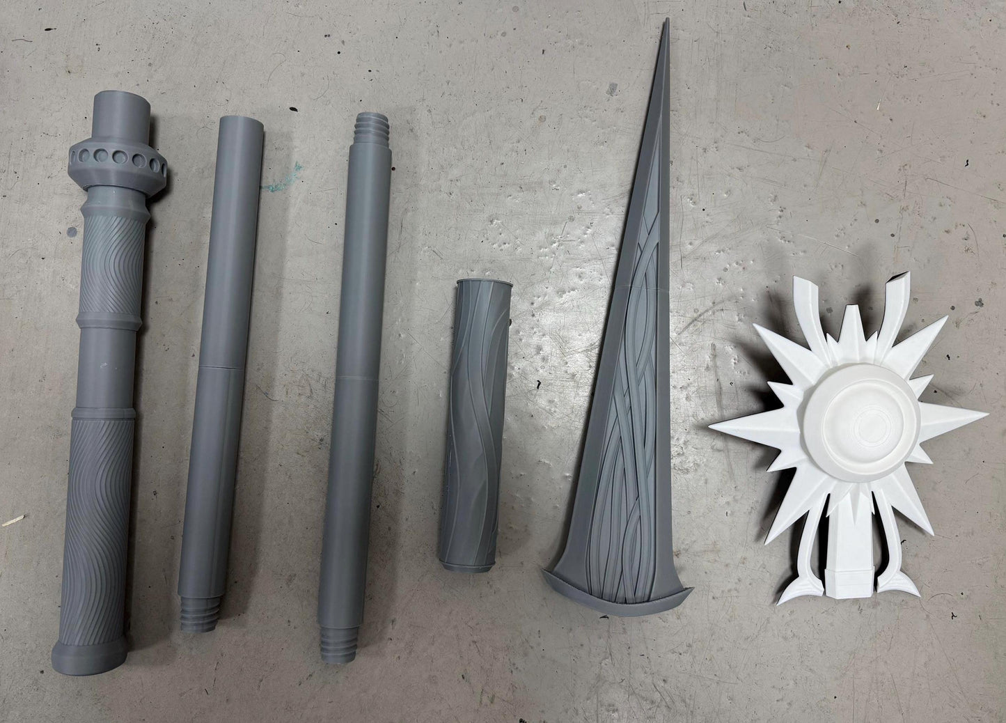 Shadowheart's Spear of Night - Baldur's Gate 3 - Galactic Armory - 3D Printed Cosplay/DIY Piece
