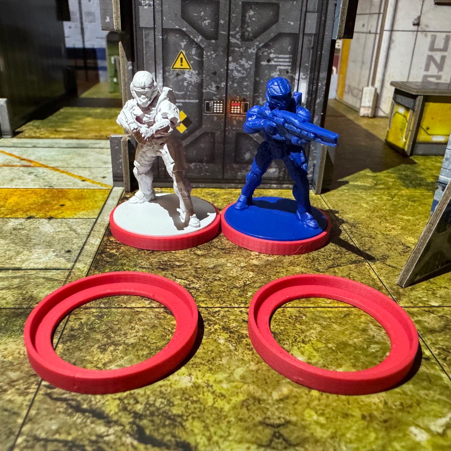 Halo: Flashpoint - Removable Team Markers for 32mm Bases