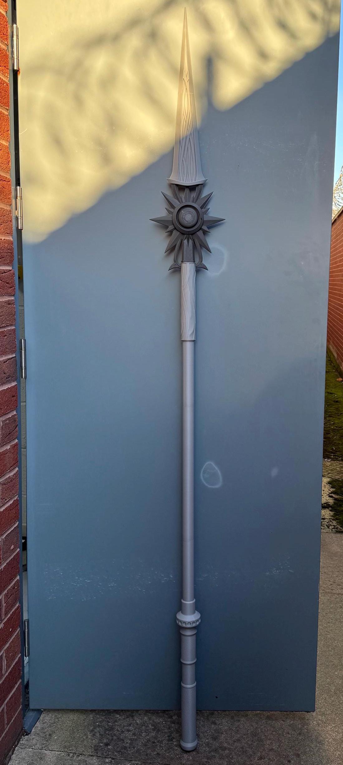 Shadowheart's Spear of Night - Baldur's Gate 3 - Galactic Armory - 3D Printed Cosplay/DIY Piece