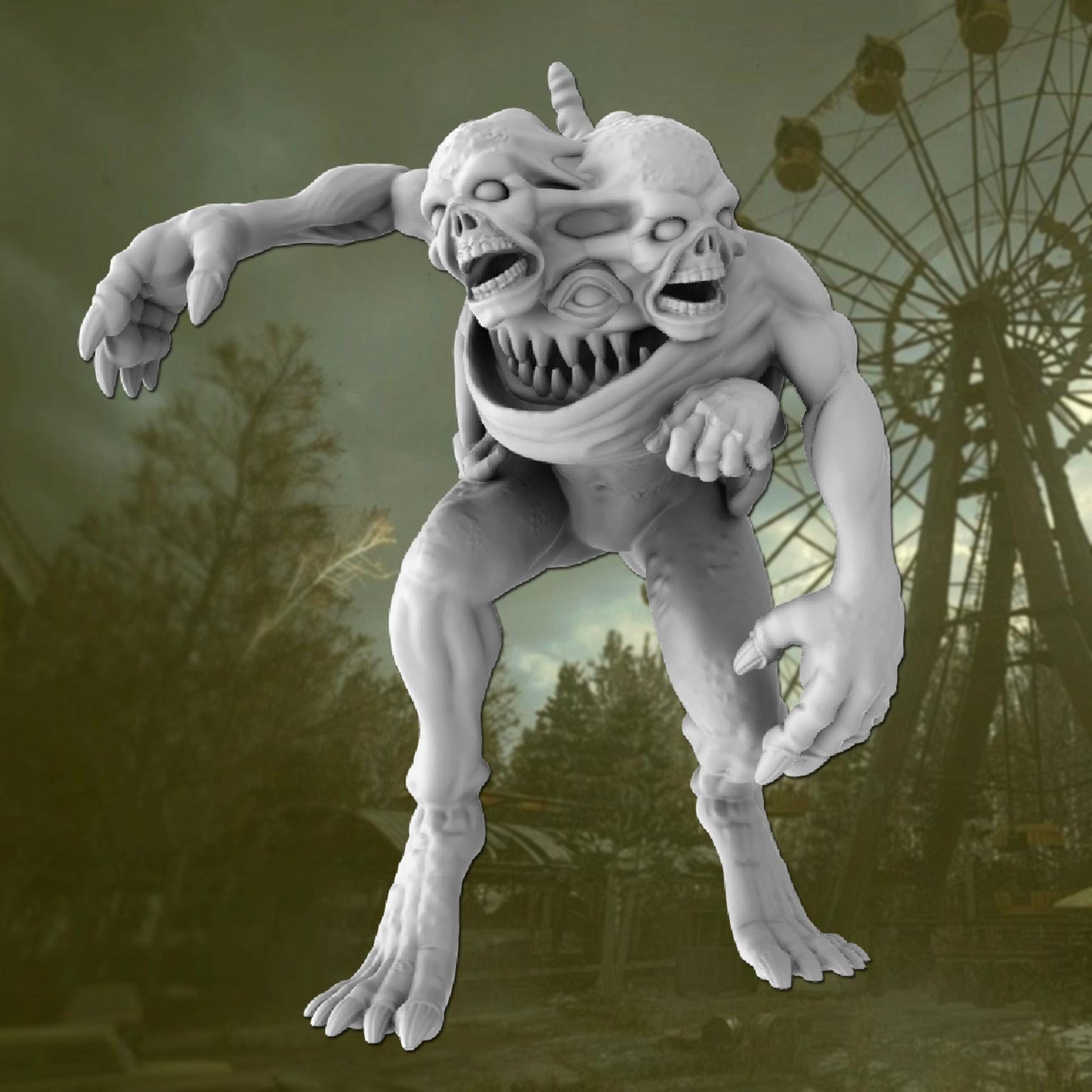 Mutated Horrors - Tales from the Radiation Zone - Post Apocalyptic 28mm/32mmMiniatures for Zona Alfa/Fallout/STALKER Tabletop Gaming