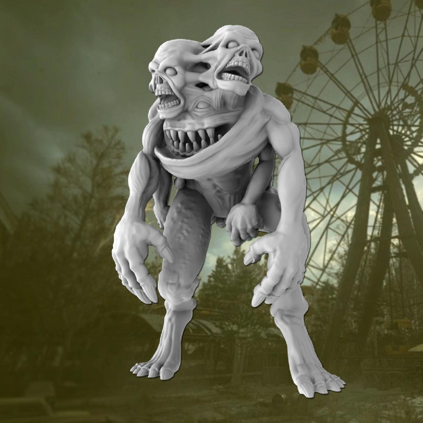 Mutated Horrors - Tales from the Radiation Zone - Post Apocalyptic 28mm/32mmMiniatures for Zona Alfa/Fallout/STALKER Tabletop Gaming