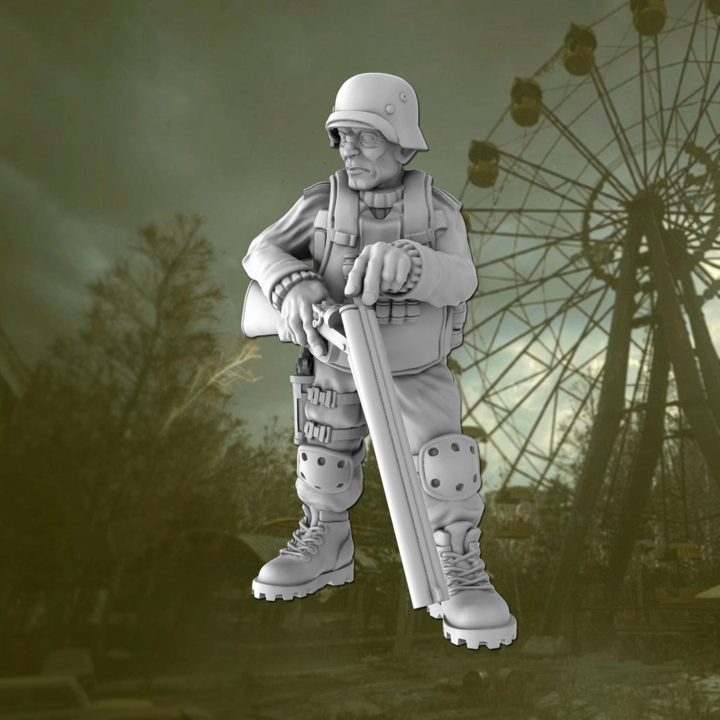 Zone Reinforcements - Tales from the Radiation Zone - Post Apocalyptic 28mm/32mmMiniatures for Zona Alfa/Fallout/STALKER Tabletop Gaming