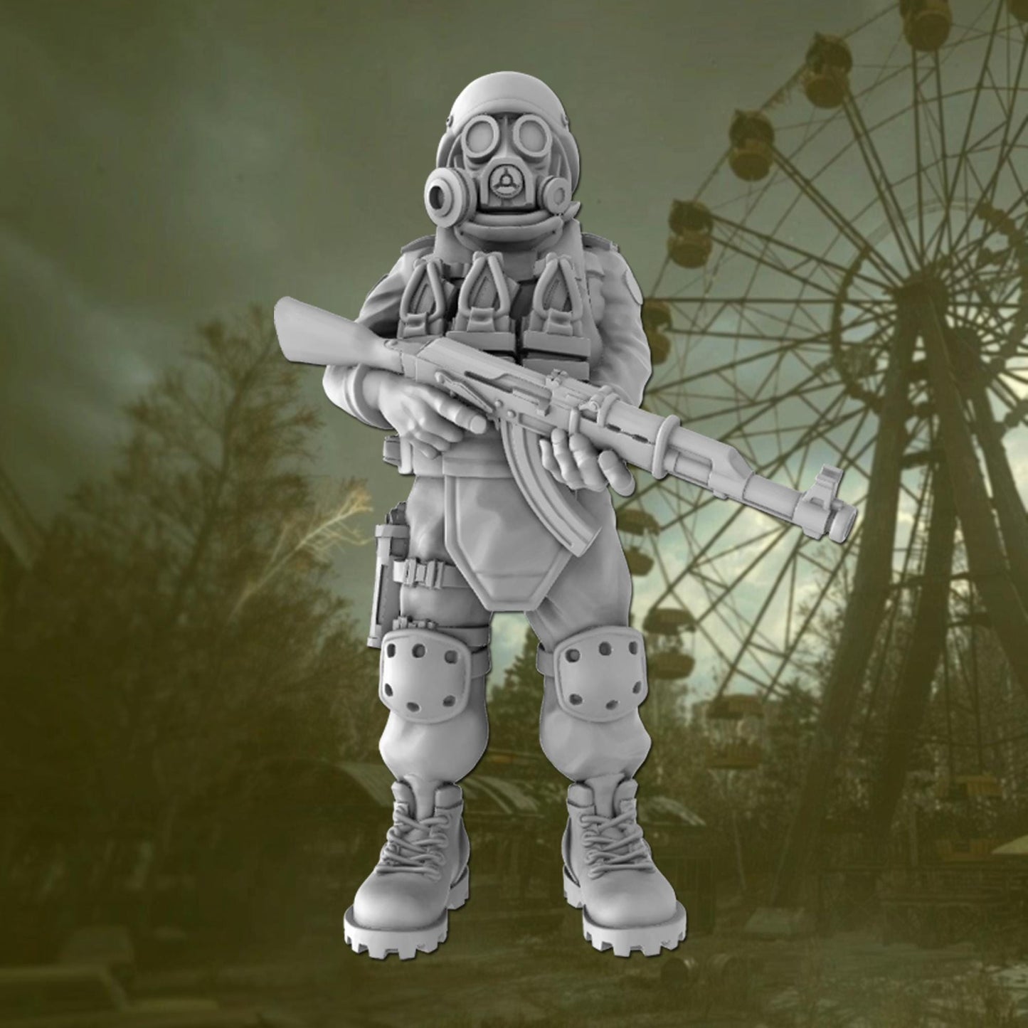 Contractors - Tales from the Radiation Zone - Post Apocalyptic 28mm/32mm Miniatures