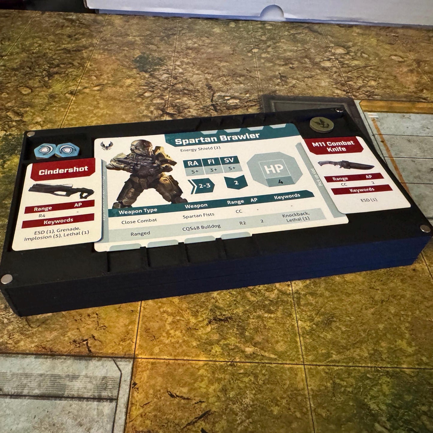Halo: Flashpoint - Magnetic Unit Organizer Dashboards