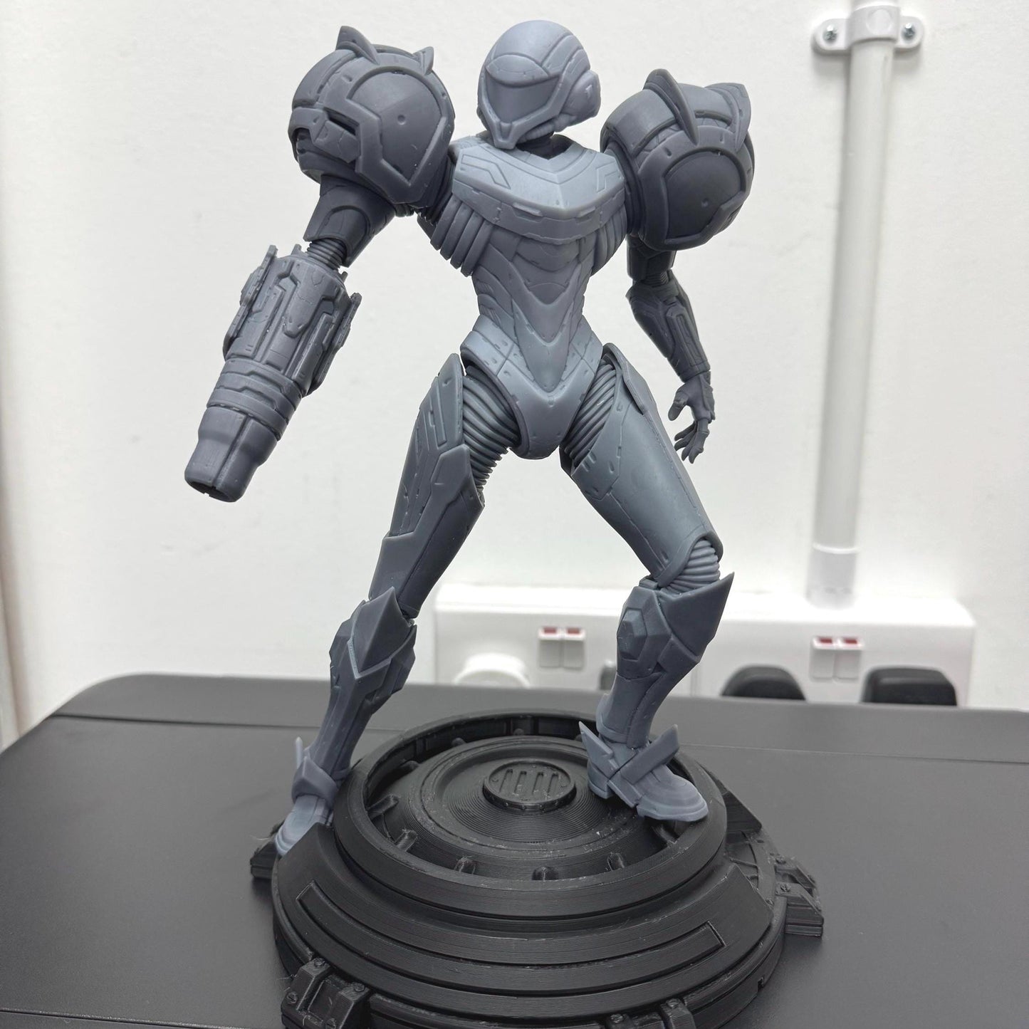 Prime Bounty Hunter Samus Statue - Bulkamancer Sculpts - 1/8 Scale - High Quality 3D Printed Multipart Resin Kit - Unpainted