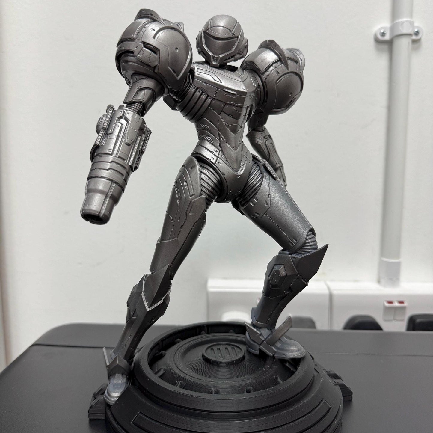Prime Bounty Hunter Samus Statue - Bulkamancer Sculpts - 1/8 Scale - High Quality 3D Printed Multipart Resin Kit - Unpainted