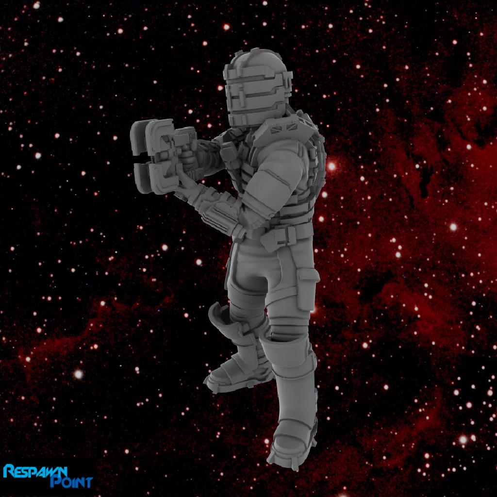 Deepspace Miner - SkullForge Studios - Tabletop Miniatures for Sci-Fi Survival Horror - High Quality 3D Printed Minis - Unpainted