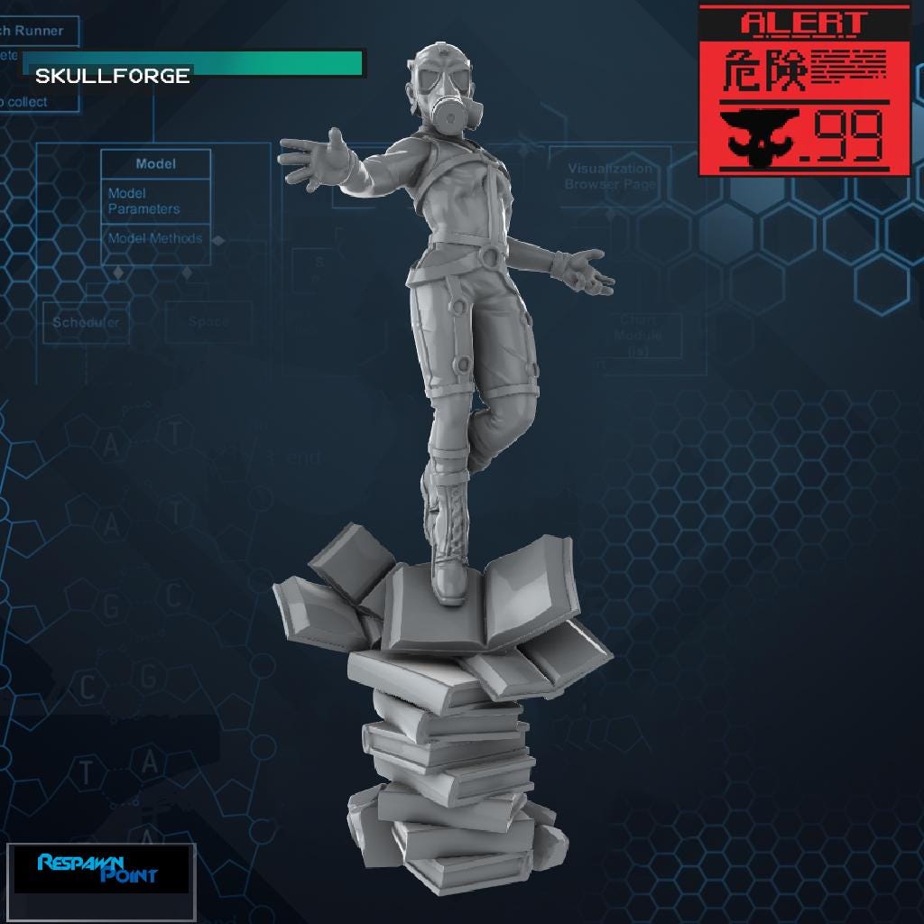 Apex Wolf Agents - SkullForge Studios - Tabletop Miniatures for Tactical Espionage Action - High Quality 3D Printed Resin Minis- Unpainted