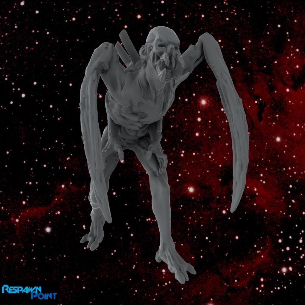 Necroid Harvesters - SkullForge Studios - Tabletop Miniatures for Sci-Fi Survival Horror - High Quality 3D Printed Minis - Unpainted