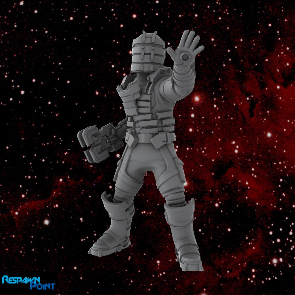 Deepspace Miner - SkullForge Studios - Tabletop Miniatures for Sci-Fi Survival Horror - High Quality 3D Printed Minis - Unpainted