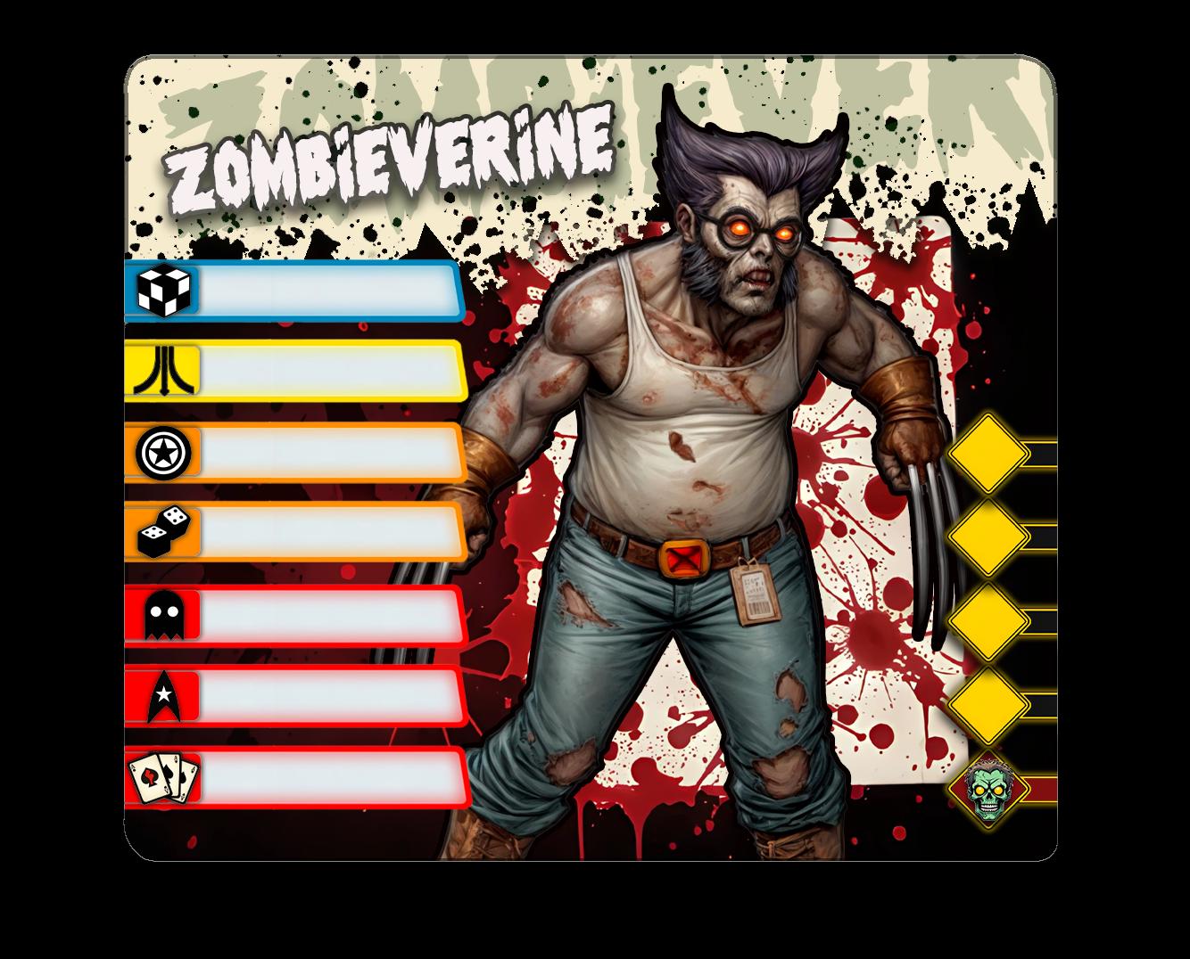Zombieverine - Zombie-Con: The Walking Nerds - Tabletop Miniatures for Zombicide and Horror Games - High Quality 3D Printed Resin Minis