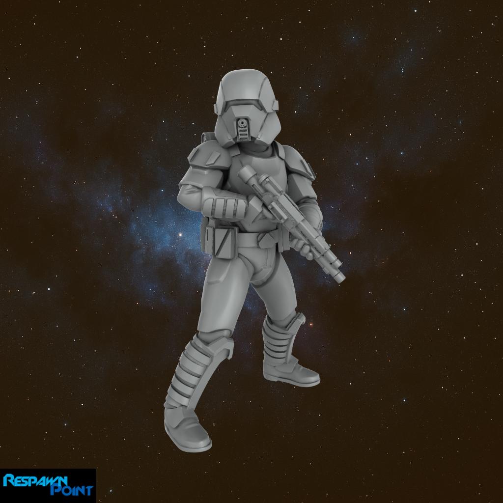 Prime Authority Troopers - SkullForge Studios - Tabletop Miniatures for Sci-Fi Galactic Battles - High Quality 3D Printed Minis