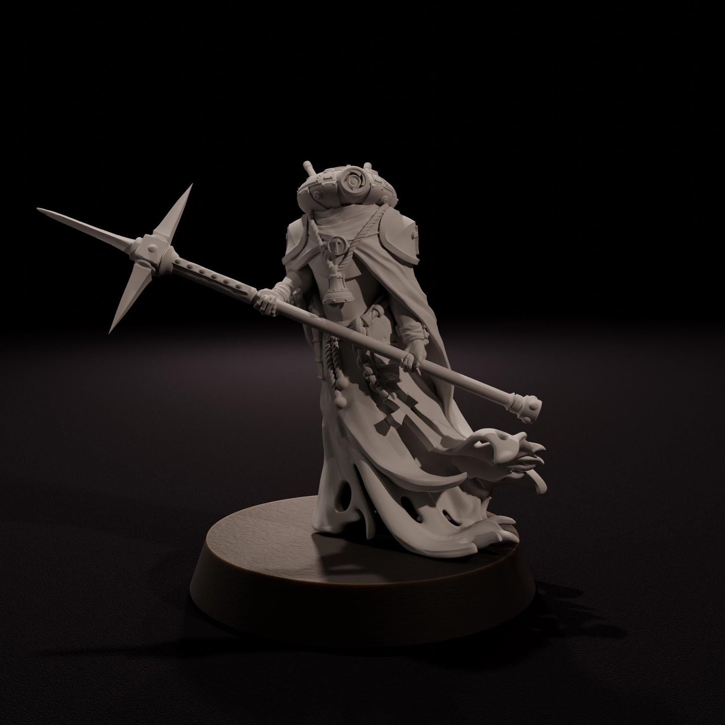 Oracle / Observer - Wraith Pilgrims - Tabletop Miniatures ideal for Trench Crusade - High Quality Unpainted 3D Printed Minis