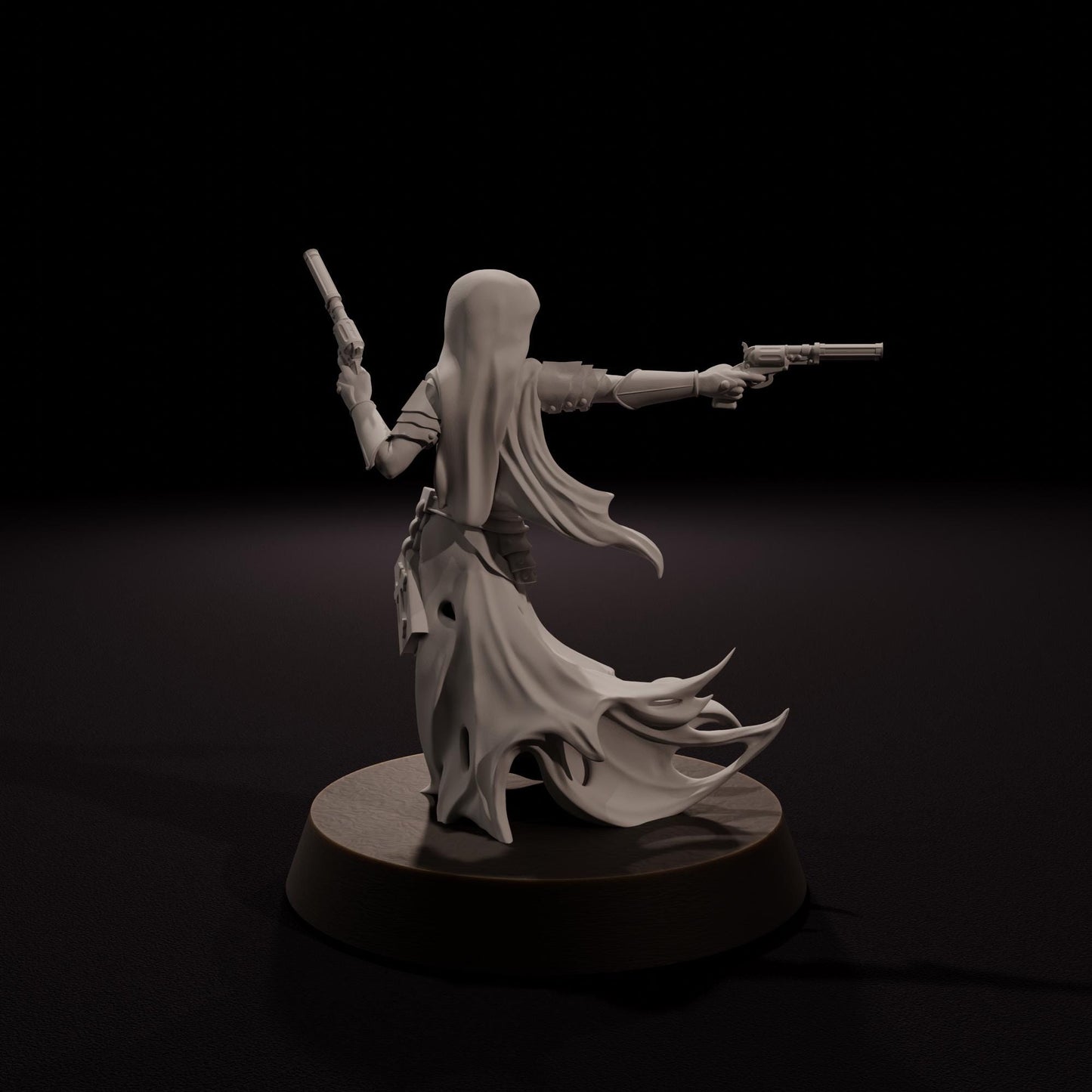 Nuns - Wraith Pilgrims - Tabletop Miniatures ideal for Trench Crusade - High Quality Unpainted 3D Printed Minis