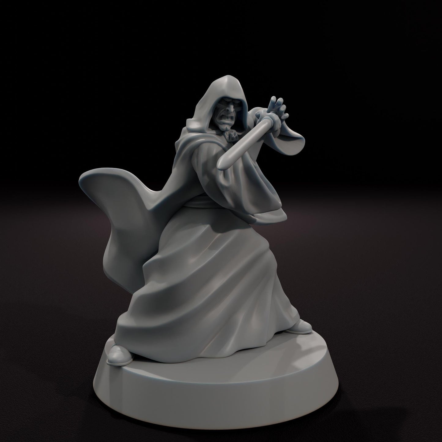 The Wraith Lord - SkullForge Studios - Tabletop Miniatures for Sci-Fi Galactic Battles - High Quality 3D Printed Minis