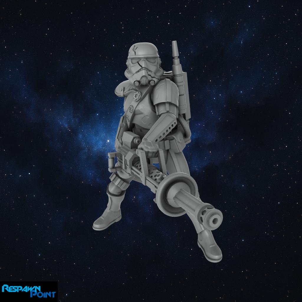 Bulwark the Hunter- SkullForge Studios - Tabletop Miniatures for Sci-Fi Galactic Battles - High Quality 3D Printed Minis
