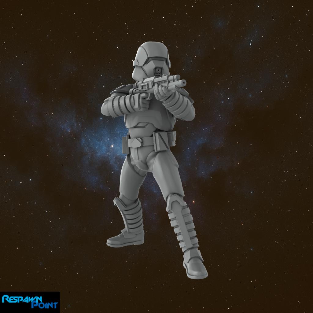 Prime Authority Troopers - SkullForge Studios - Tabletop Miniatures for Sci-Fi Galactic Battles - High Quality 3D Printed Minis