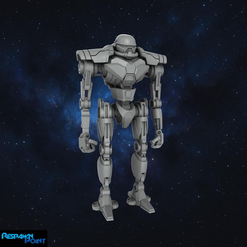 Authority Sentinel Drones - SkullForge Studios - Tabletop Miniatures for Sci-Fi Galactic Battles - High Quality 3D Printed Minis