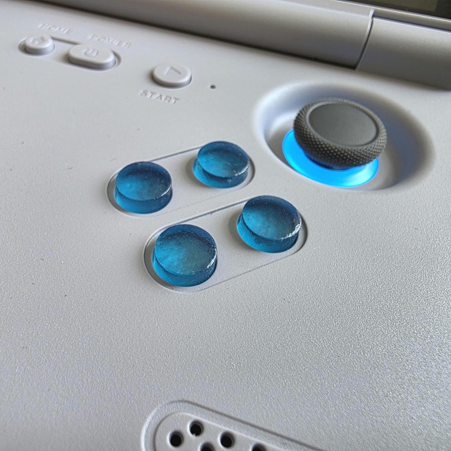 Retroid Pocket Flip 2 Ice Blue Button Set