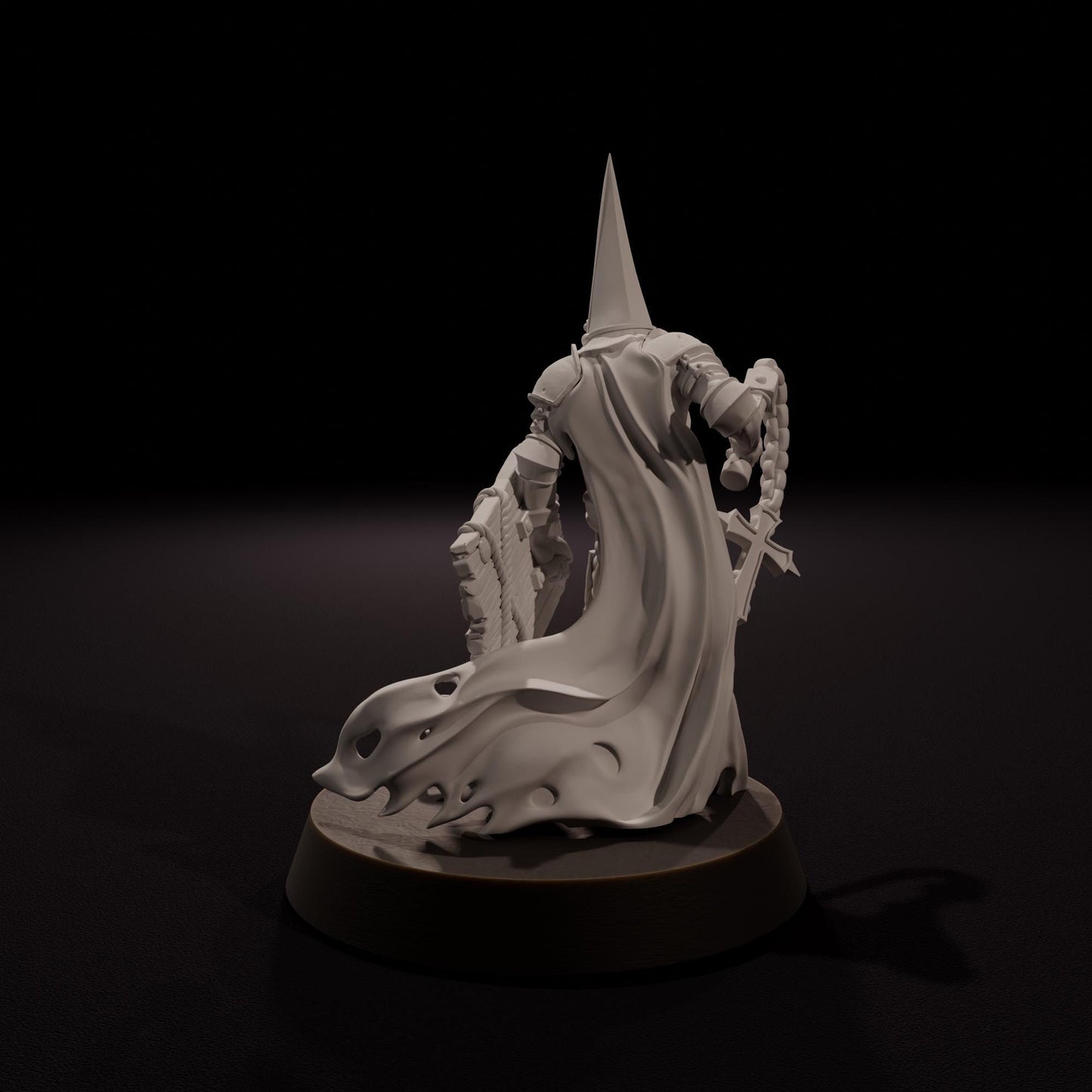 Flagellant / Castigator - Wraith Pilgrims - Tabletop Miniatures ideal for Trench Crusade - High Quality Unpainted 3D Printed Minis