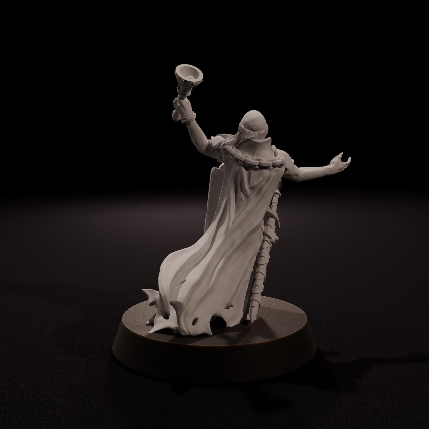 War Prophet - Wraith Pilgrims - Tabletop Miniatures ideal for Trench Crusade - High Quality Unpainted 3D Printed Minis