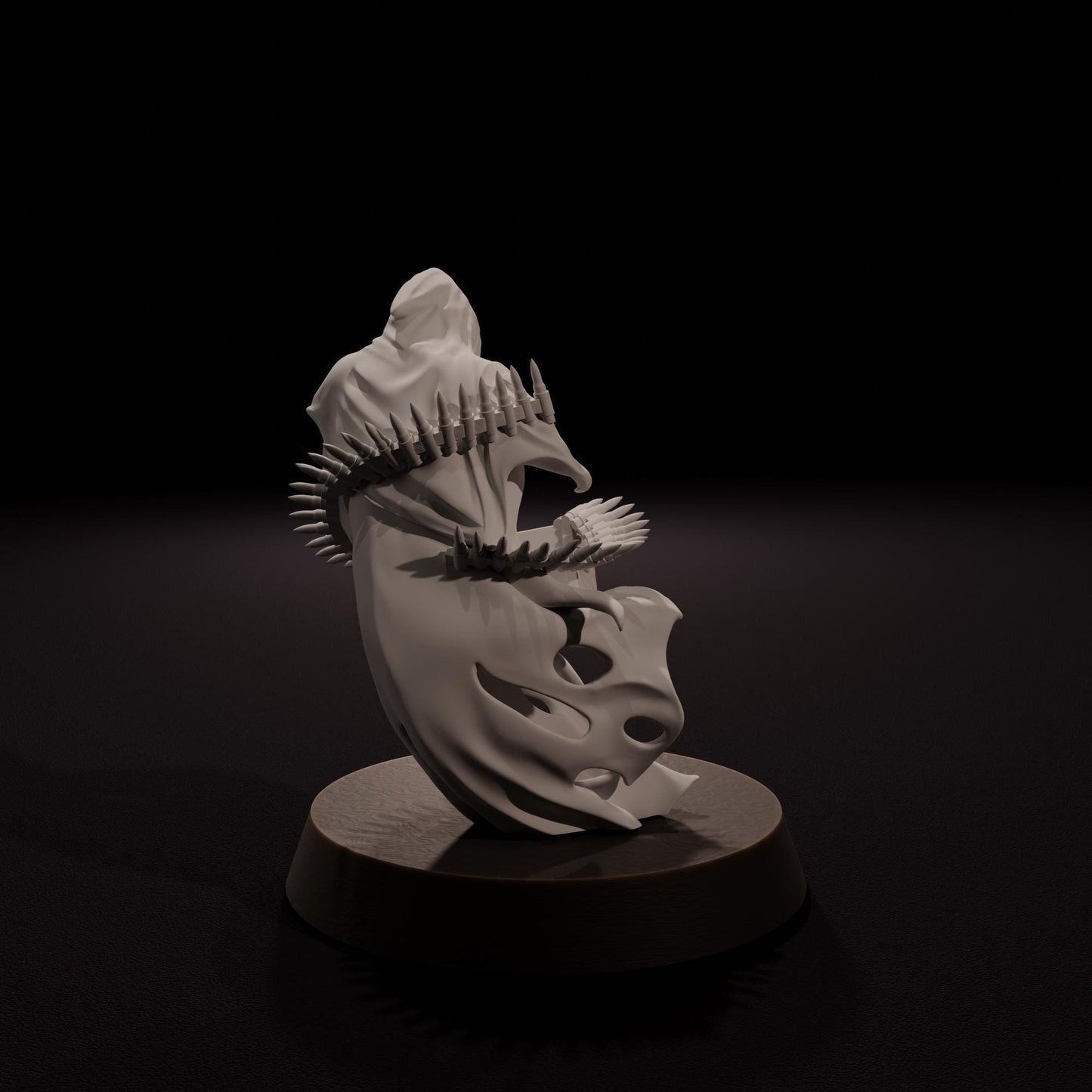 Ammo Monk - Wraith Pilgrims - Tabletop Miniatures ideal for Trench Crusade - High Quality Unpainted 3D Printed Minis