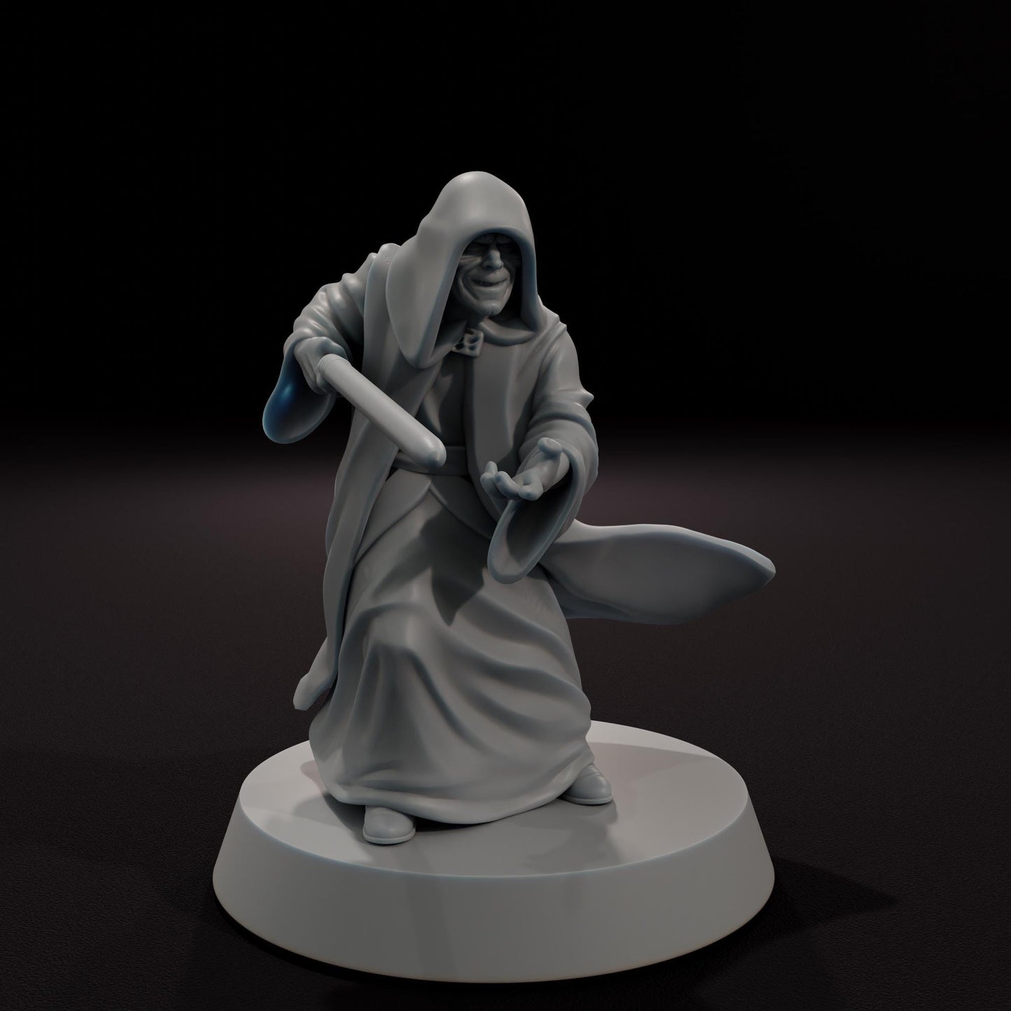 The Wraith Lord - SkullForge Studios - Tabletop Miniatures for Sci-Fi Galactic Battles - High Quality 3D Printed Minis