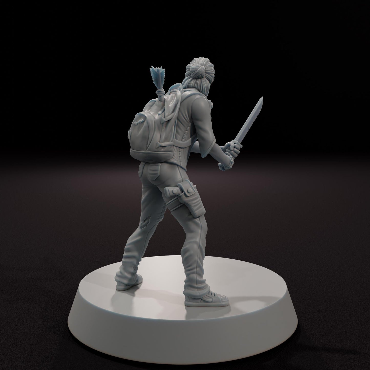 Daughter of Vengeance - Aftermath Studios - Post-Apocalyptic 3D Printed Resin Figures for STALKER, Fallout, Zona Alfa
