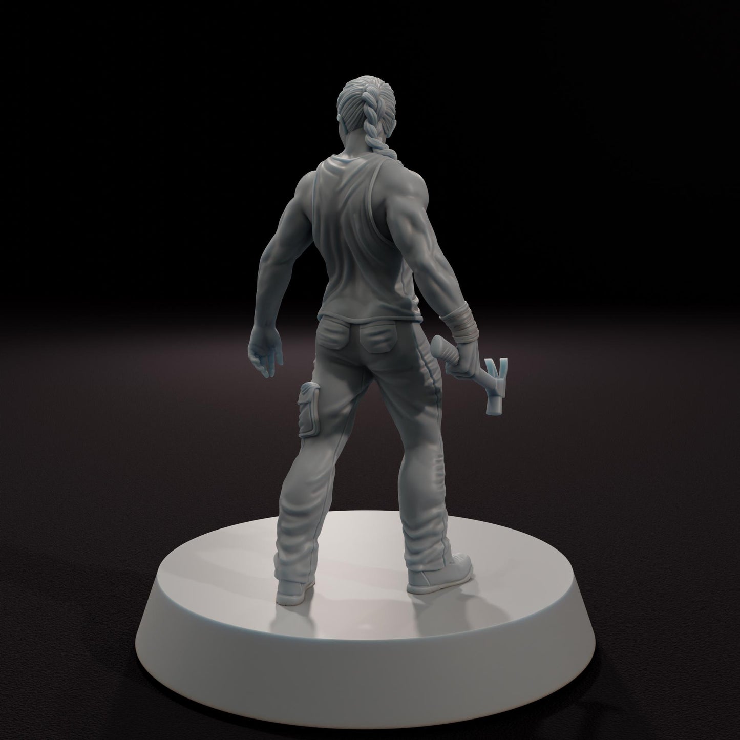 Daughter of Retribution - Aftermath Studios - Post-Apocalyptic 3D Printed Resin Figures for STALKER, Fallout, Zona Alfa