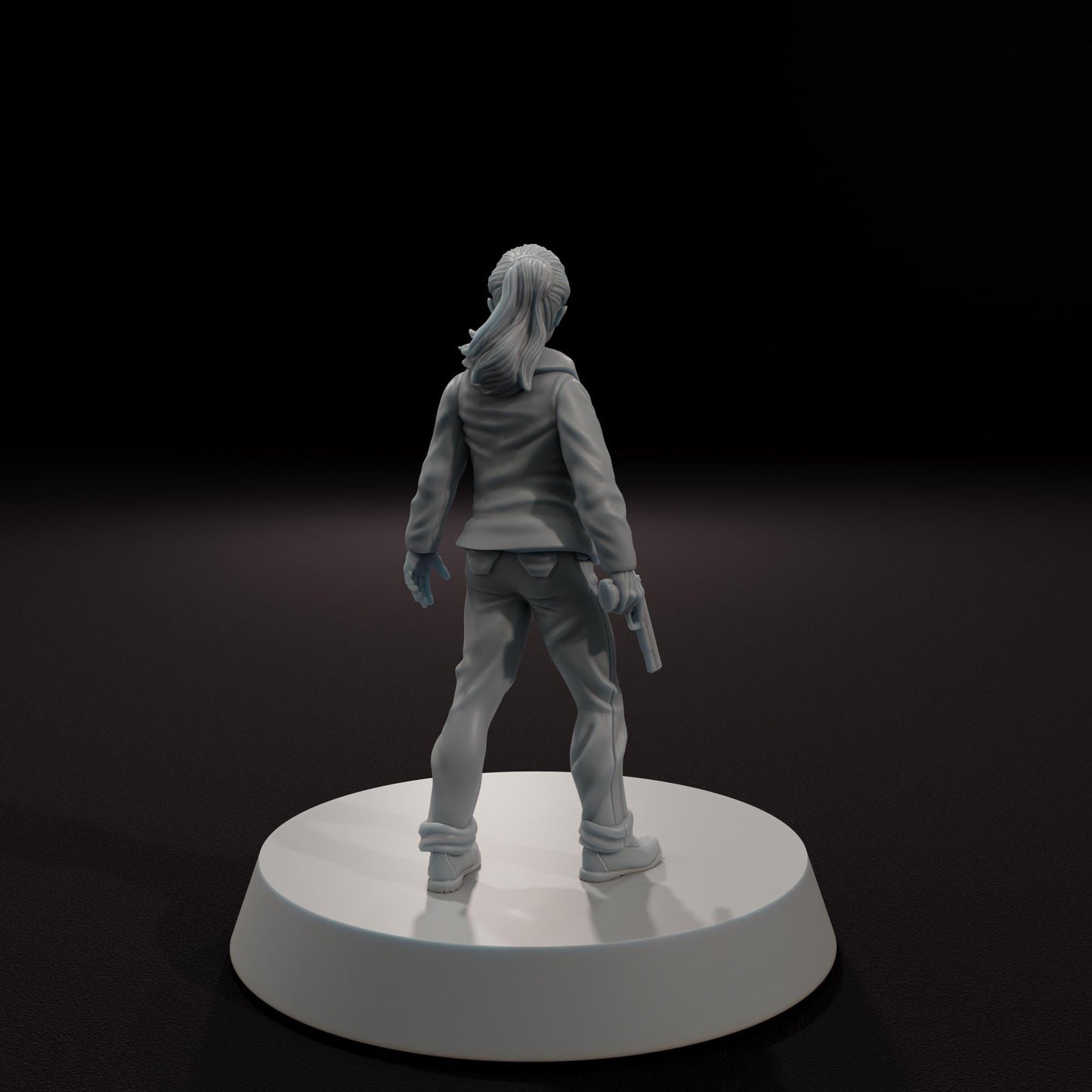 Hannah the Survivor - Aftermath Studios - Post-Apocalyptic Horror Miniature