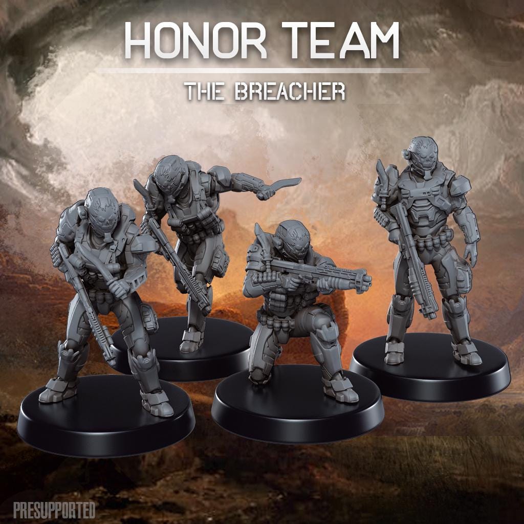 The Breacher - SkullForge Studios - Tabletop Miniatures