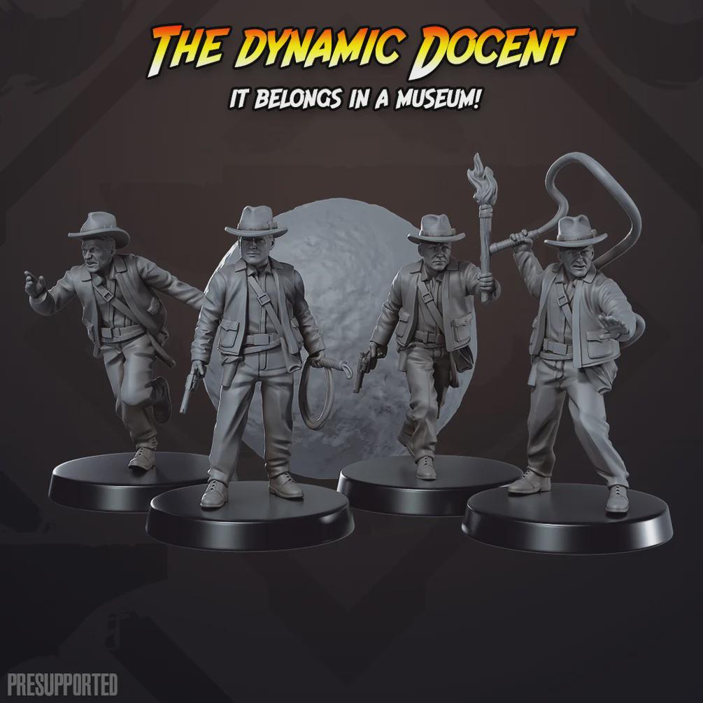The Dynamic Docent - SkullForge Studios - Tabletop Miniatures