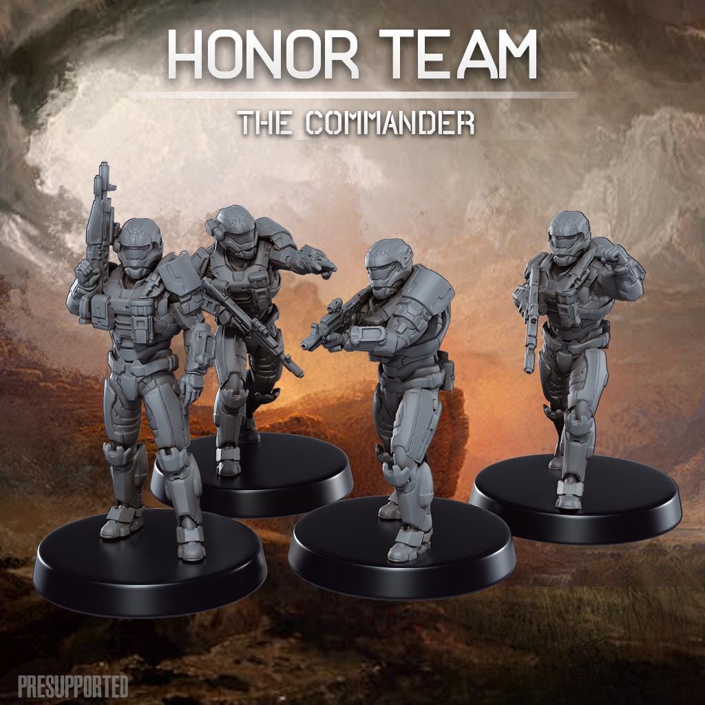 The Commander - SkullForge Studios - Tabletop Miniatures