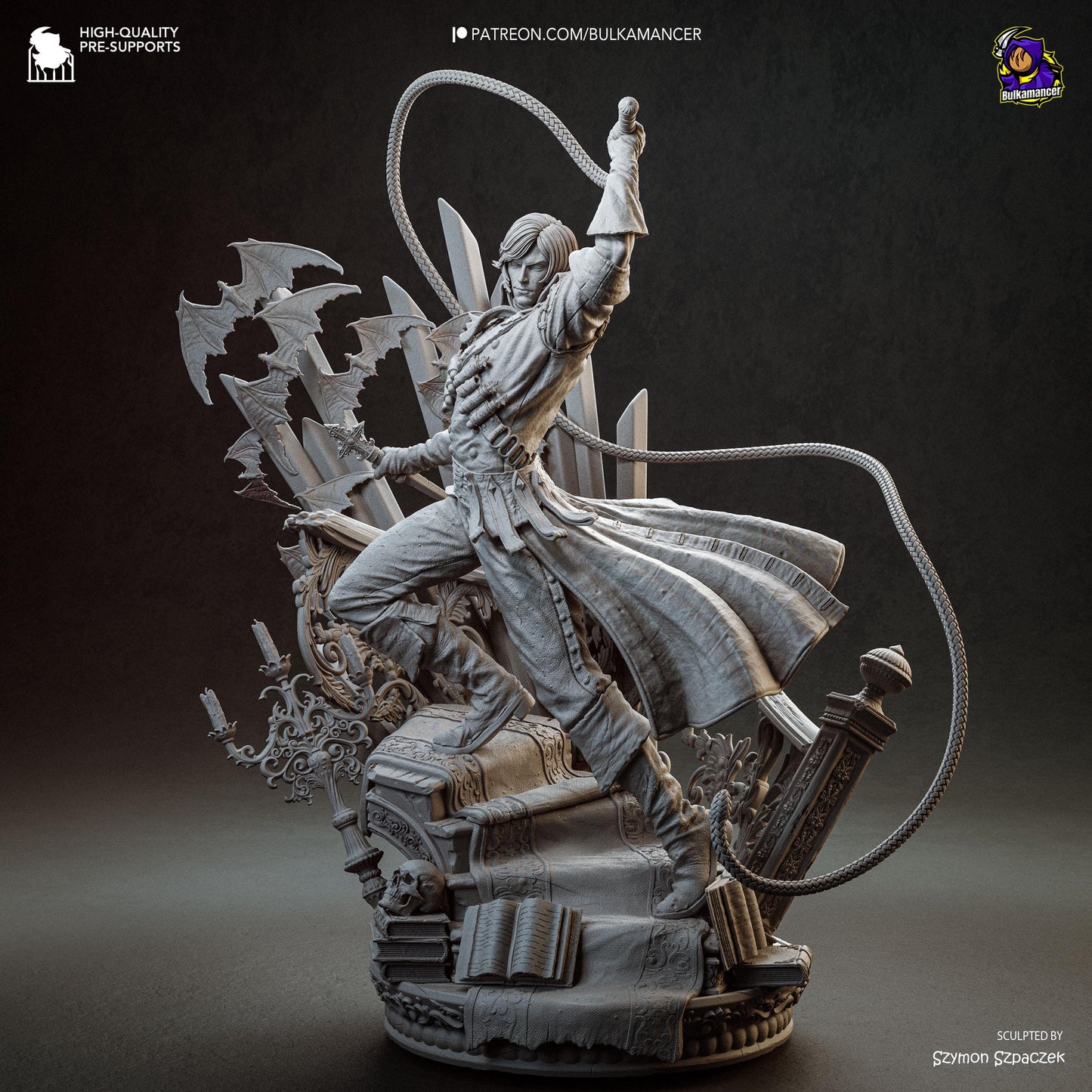 Vampire Hunter - 311mm Resin Statue - Bulkamancer Sculpts - Unpainted Kit