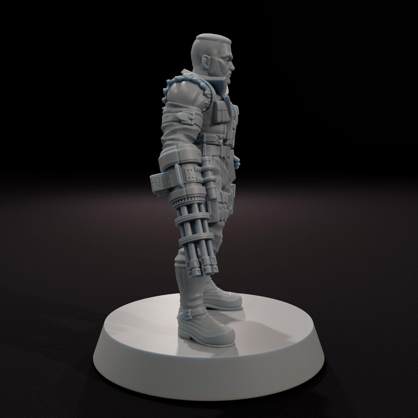 The Avalanche Leader - 32mm Scale Fantasy Tabletop RPG Miniature