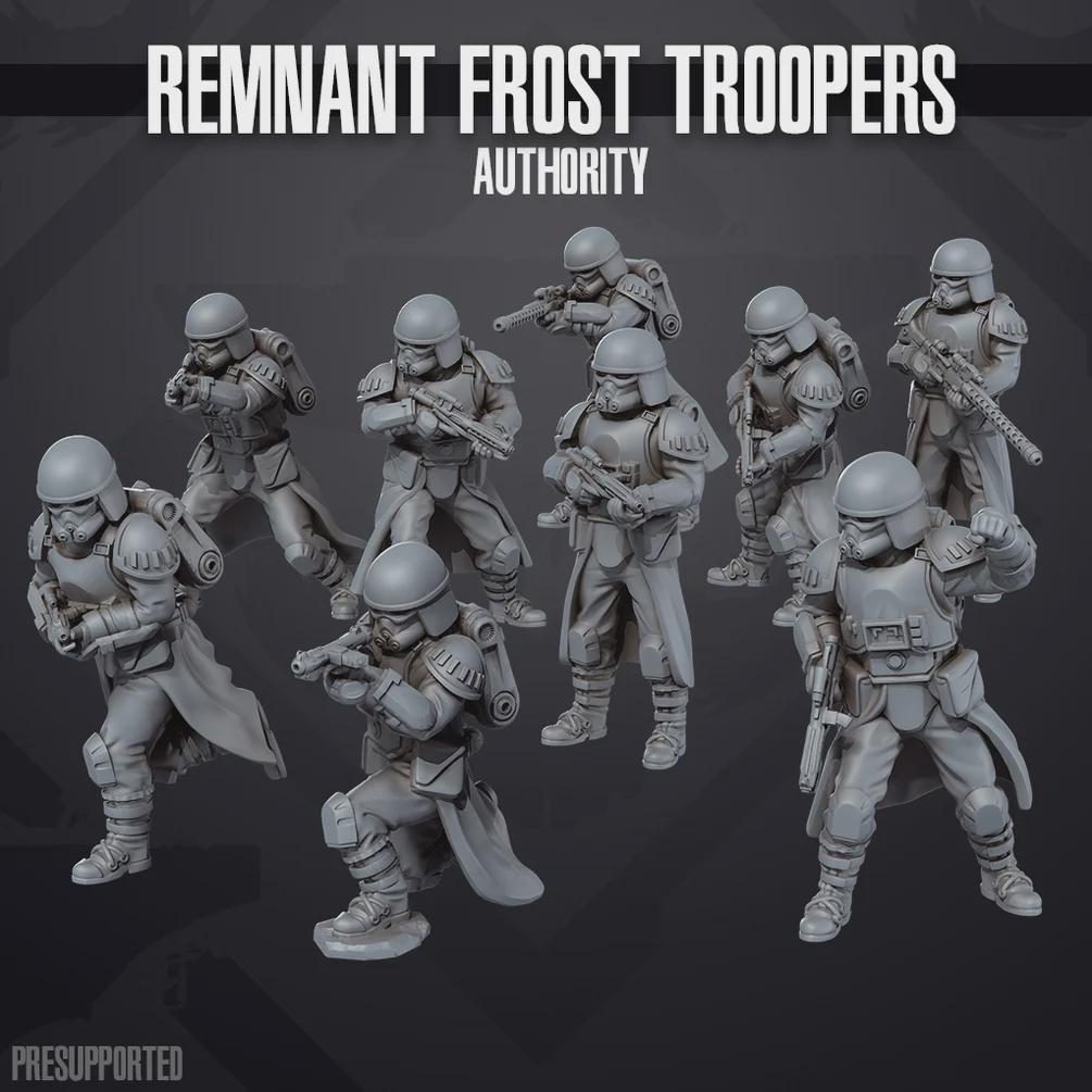 Authority Remnant Frost Troopers - SkullForge Studios - Sci-Fi Tabletop Miniatures