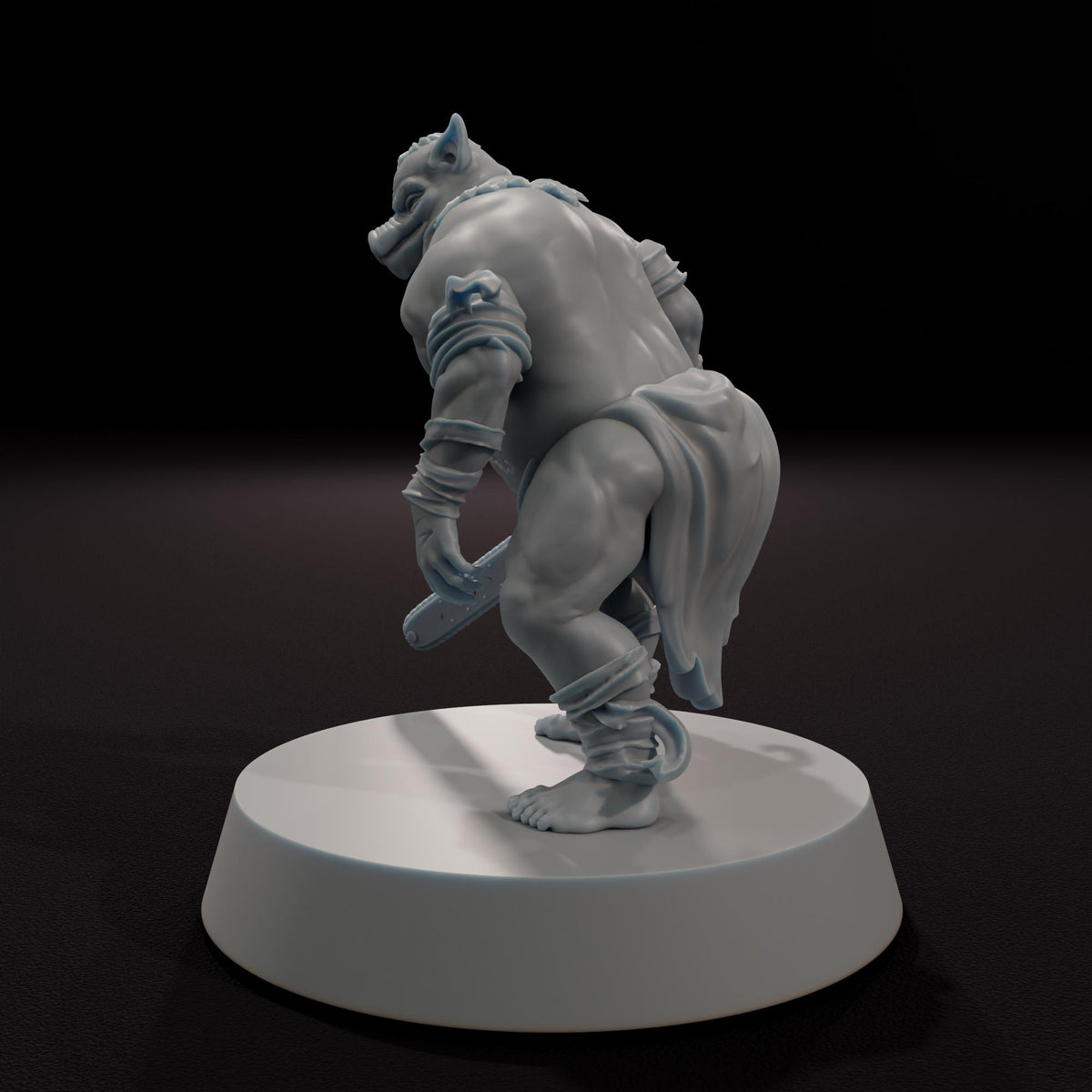 The Pig Man - Aftermath Studios - Post-Apocalyptic Horror Miniature