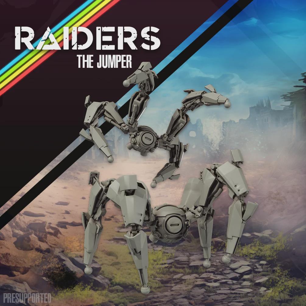 Raiders Jumper Bot - SkullForge Studios - Tabletop Miniatures
