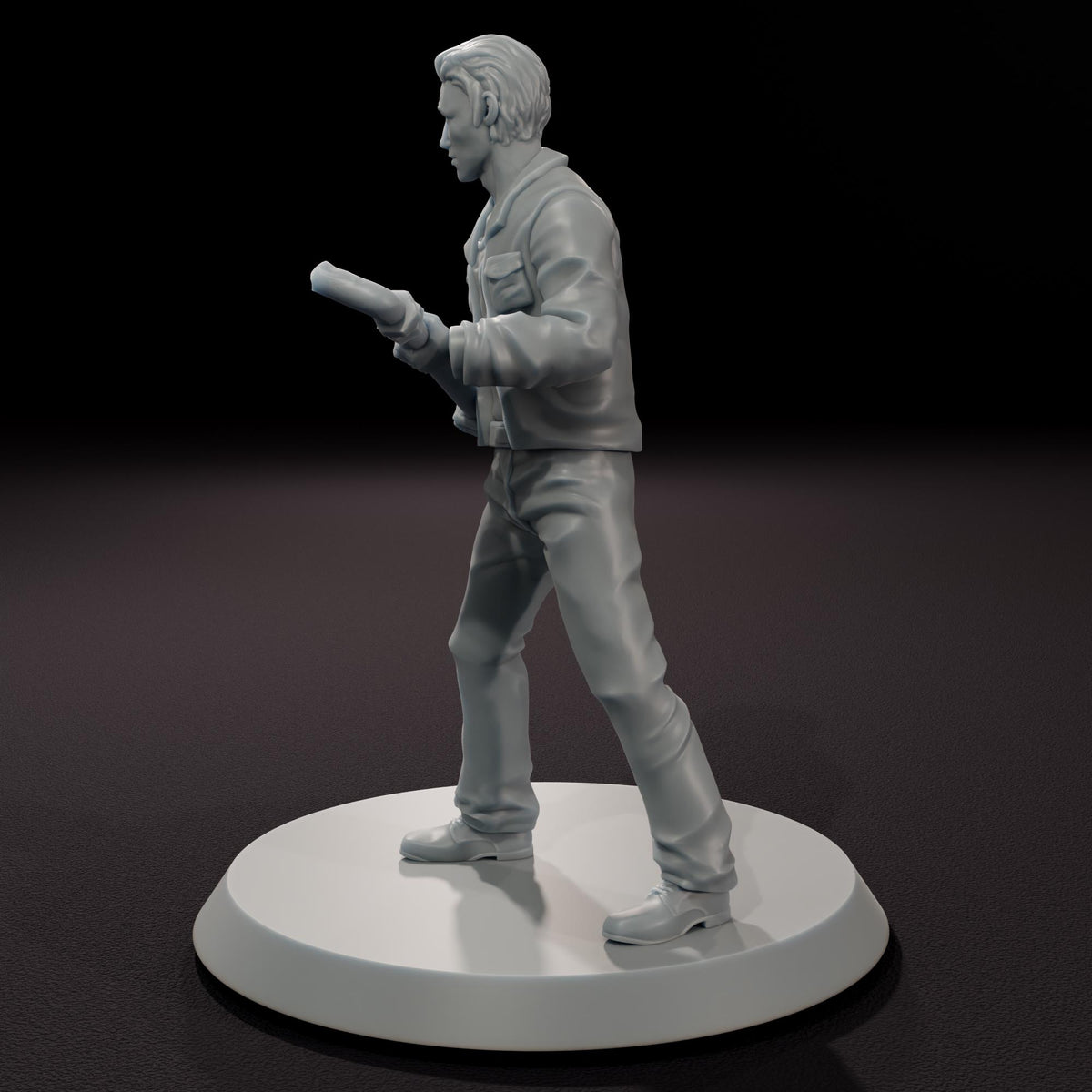 The Desperate Father - 32mm Scale Post-Apocalyptic Horror Miniature