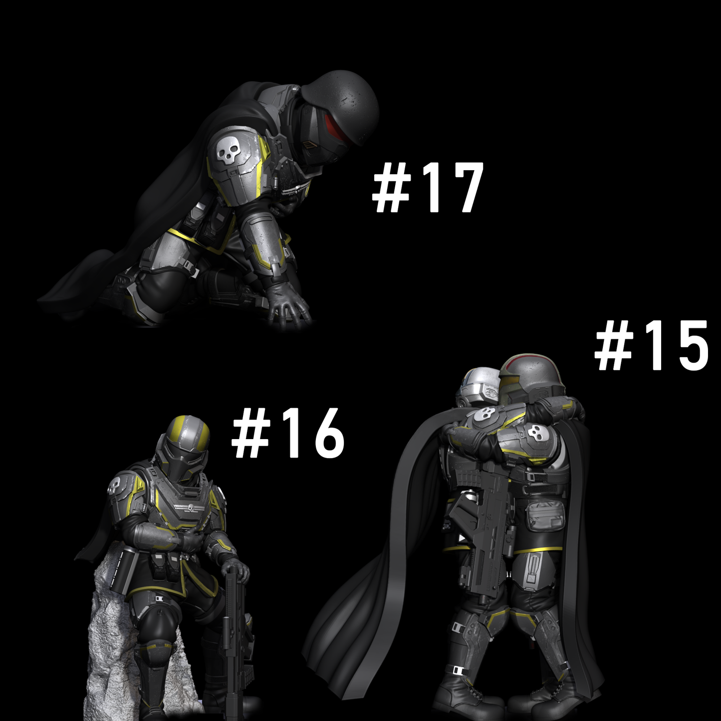 Helldivers Miniatures 1:48 Scale - Galactic Armory - Sci-Fi Wargaming Figures