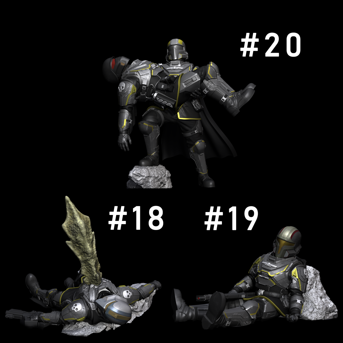 Helldivers Miniatures 1:48 Scale - Galactic Armory - Sci-Fi Wargaming Figures