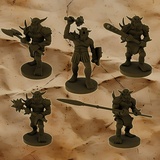 Bugbear Miniatures for D&D/Pathfinder/RPG Gaming - 28mm Scale - mz4250- Fantasy Roleplaying Figures