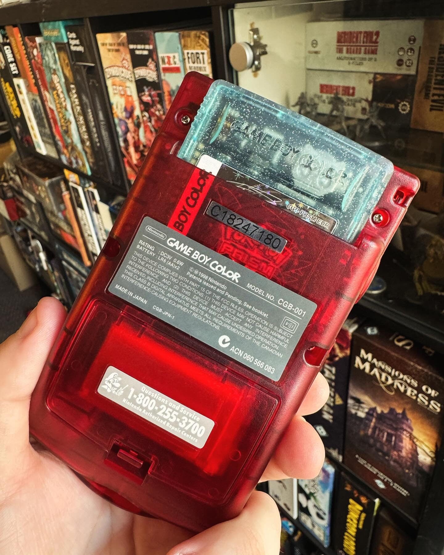 FPGBC - Custom Built FPGA Handheld Games Console Compatible With Original Game Boy Color Cartridges