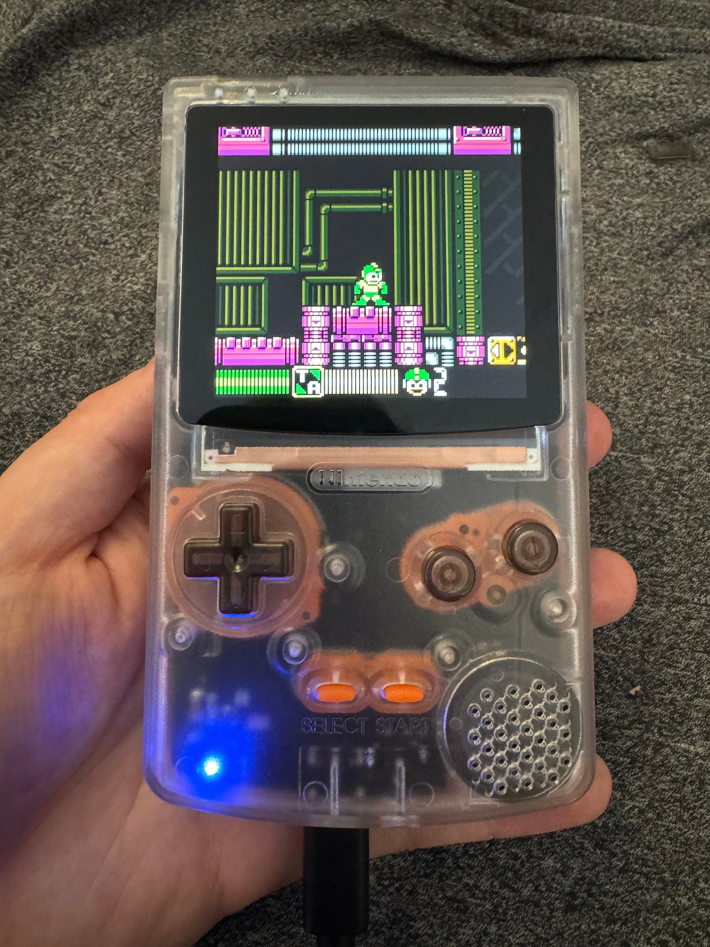 FPGBC - Custom Built FPGA Handheld Games Console Compatible With Original Game Boy Color Cartridges