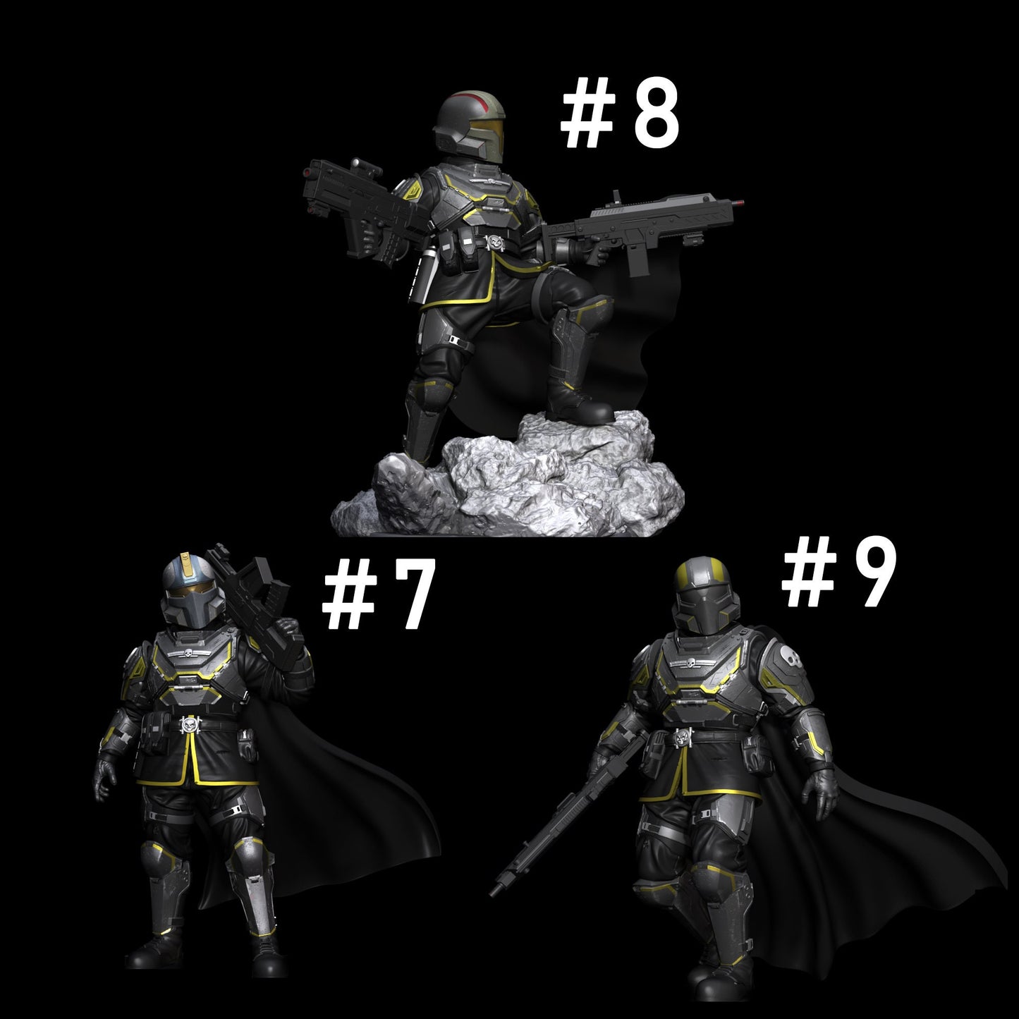 Helldivers Miniatures 1:48 Scale - Galactic Armory - Sci-Fi Wargaming Figures