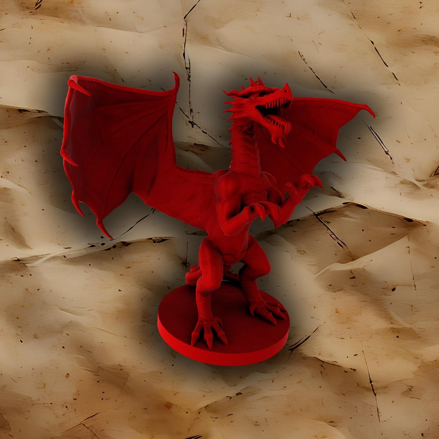 Red Dragon Miniatures for D&D/Pathfinder/RPG Gaming - 28mm Scale - mz4250- Fantasy Roleplaying Figures