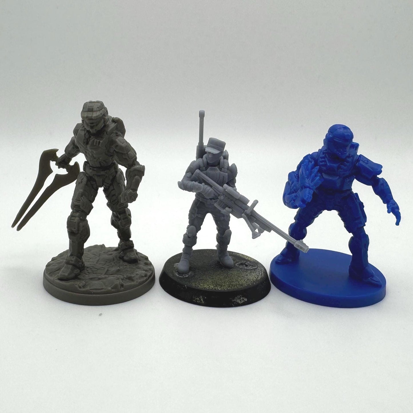 Human Marine Resin Miniatures - Galactic Armoury Sci-Fi Wargaming Figures