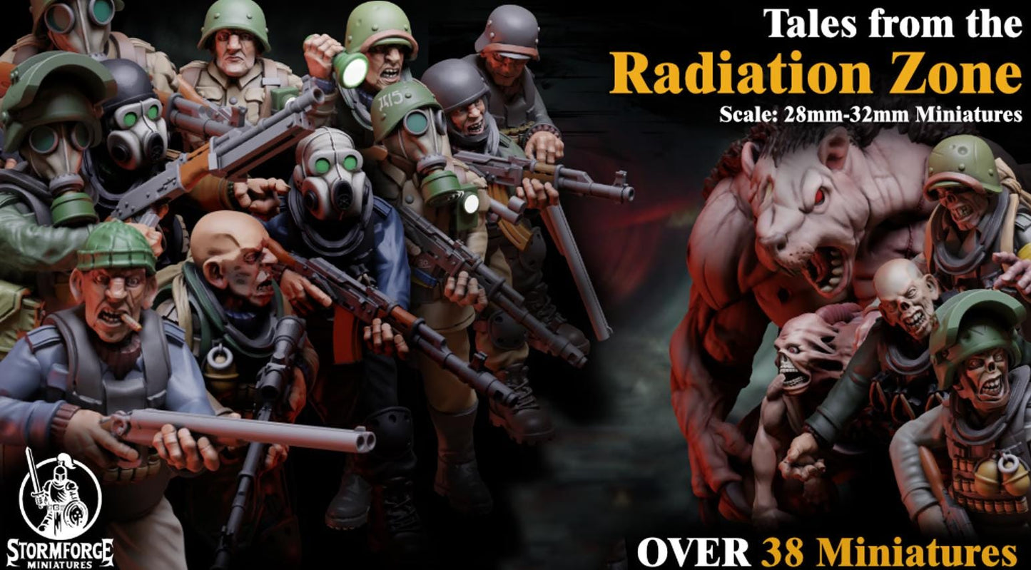 Post Apocalyptic Miniatures: Tales from the Radiation Zone Collection
