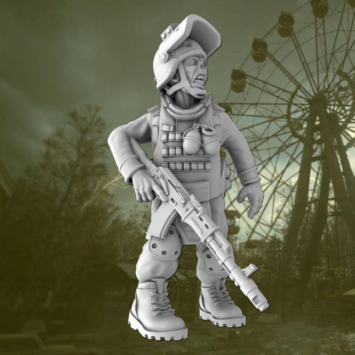 Zombie Stalkers - Tales from the Radiation Zone - Post Apocalyptic 28mm/32mm Miniatures